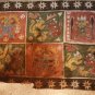 Chimu painted Textile with Monkeys Jaguars birds and Warriors