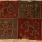 Chimu Painted Pre Columbian Textile