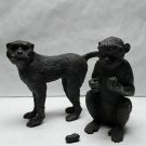 Japanese Taisho - Showa Monkey Okimono set