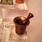 Group lot Buddhist Deity Egyptian bronze triad Tiki Lighter Mortar