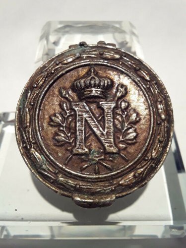 Rare Period Napoleonic snuff or patch box St Helena