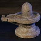 19th c Hindu Temple marble Shiva Lingam ( UPS store Pack n ship)