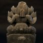 India antique Hindu grey stone statue of Ganesha