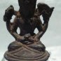 Hindu Bronze figure Chola - Javanese style seated figure