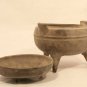 Chinese Han Dynasty 206 BC to 220 AD pottery Ding vessel
