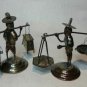 Vintage Sterling Silver Chinese Place card Holders