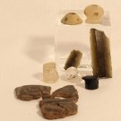 Pre Columbian mix lot Mixtec Mayan Chavin quartz obsidian clay
