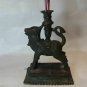 Indian Hindu 18-19thc Bronze Nandi Incense or Joss stick holder