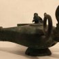 Etruscan Roman bronze oil lamp with Hippocampus new images