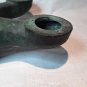 Etruscan Roman bronze oil lamp with Hippocampus new images