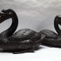 Pair of Japanese Meiji Bronze Geese Okimono sale priced