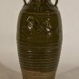 Chinese Song Style olive glazed Lug Handled Jar