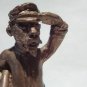 Sterling Edmund Lanier Sci Fi author and sculptor Bronze "Explorer"