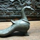 Antique Hindu Bronze figure of a Peacock from South India