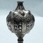 Middle Eastern Sterling Silver Perfume bottle Hand tooled