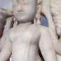 Hindu white marble Temple figure of Lakshmi