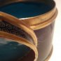 Fine Chinese Cloisonne 5 Claw Dragon Tea caddy Stash container humidor