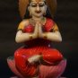 Indian 19th c Hindu temple marble figure of mother goddess Devi