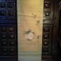 18th- 19th c Japanese painted Scroll Peony and bird