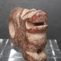 Hongshan Orange brown Jade Toggle or figure of a Tiger Bi
