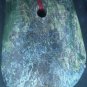 Archaistic Chinese Green Nephrite Jade Ax with Face