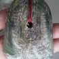 Archaistic Chinese Green Nephrite Jade Ax with Face