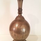 Antique Nepalese Rice Beer vessel with extensively engraved surface