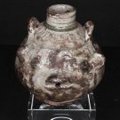 Small Khmer or SE Asian Water pot in the form of a Puffer Fish