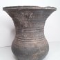 Rare Korean Silla Flared Rim Vase Pot with Incised neck