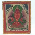 Antique Tsakli Tangka: Amitayus ground mineral pigments