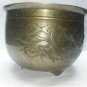 Large Qing Dynasty Bronze Temple censor with Dragons