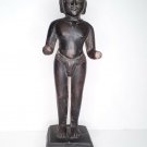 17-18th c Bengali solid cast Bronze Temple Krishna statue