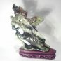 Chinese Green Jade like stone foo dog
