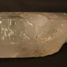 Large lemurian quartz crystal point tea light votive