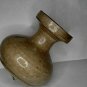 Korean Koryo Dynasty Straw colored celadon Glazed vase