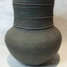Korean Silla Dynasty Red bodied Pottery Tall neck Pot