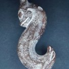 Hongshan Double headed C Dragon Pendant figure
