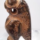 Hongshan Standing Cicada Bird Greenish Jade pendant figure