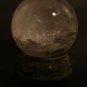 Large Quartz Crystal Sphere with Rainbows