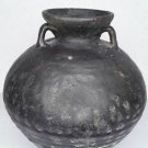 Rare Cambodian Khmer Thick glazed Lug Handle pot