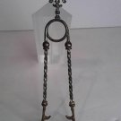 Continental Antique 800 sugar cube or bon bon tongs with Eagle claws