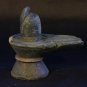 19th c gray marble Hindu temple lingam - Yoni Sculpture