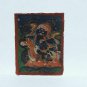 Antique Tsakli: Shri Devi miniature Tangka