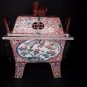 Vintage Chinese Archaistic form Censor with Shi Shi- Foo dog Finial