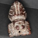 Hongshan Brown Jade Toggle or figure of a Cicada