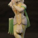 late 19th c Hindu statue of Krishna