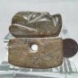 Hongshan nephrite Jade ax face toggle pendant