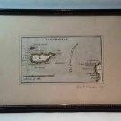 Antique Map of Alderley c1691 by Robert Morden