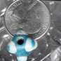 Early Chinese Possibly Han Dragon Fly or Eye Bead in blue and opaque