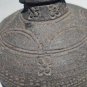 Korean Silla incised rounded pot with lid